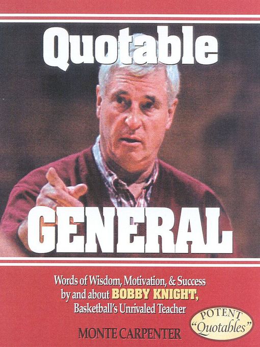 Title details for Quotable General by Monte Carpenter - Available